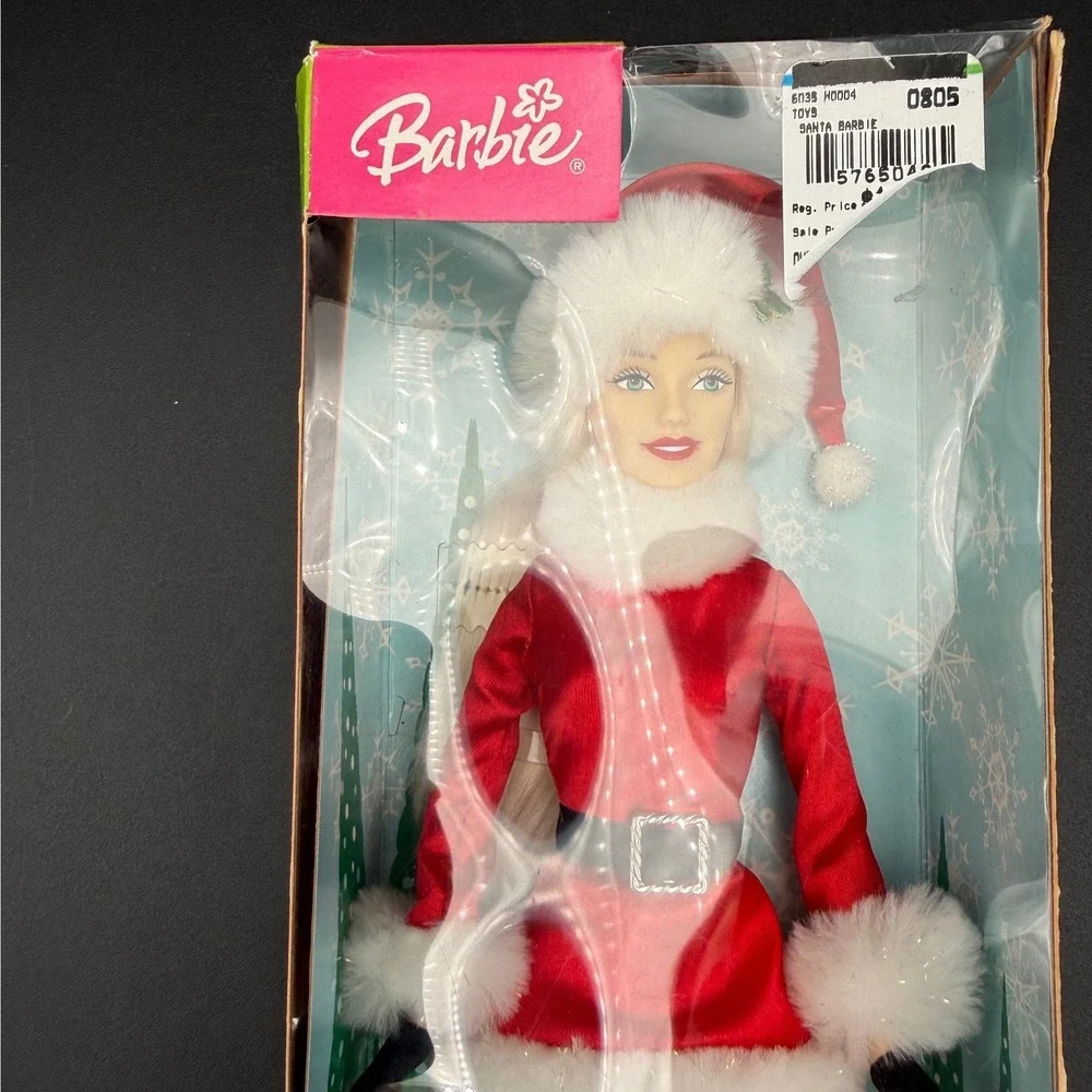 Barbie Santa's Helper Doll 2004 Mattel Red Christmas‎ Outfit B6271 NRFB
